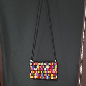 Colorful Beaded Women's Bag